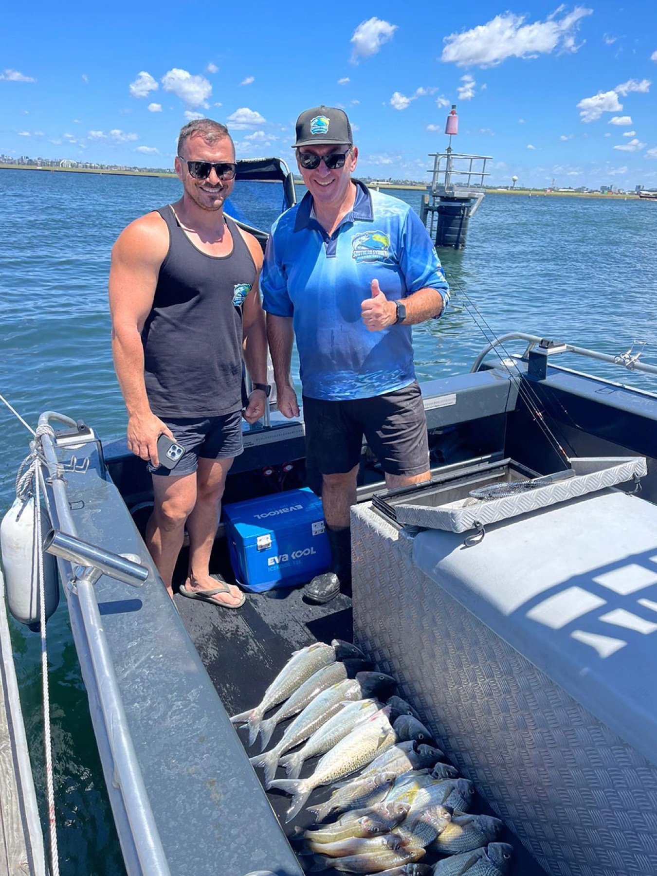 Learning to fish aboard the charter