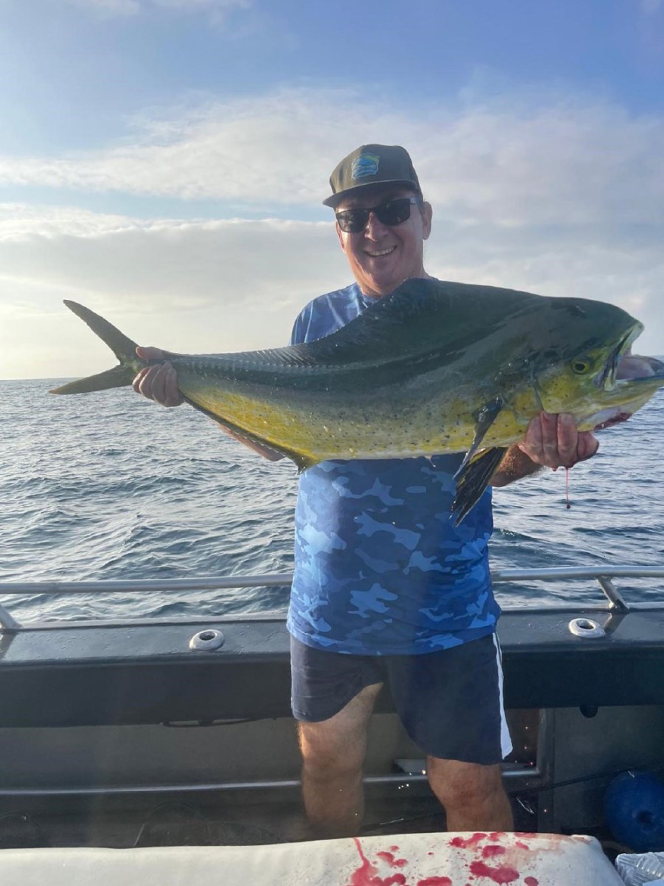 A catch aboard the boat